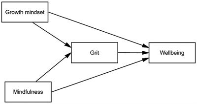 Exploring the relationship between teacher growth mindset, grit, mindfulness, and EFL teachers’ well-being
